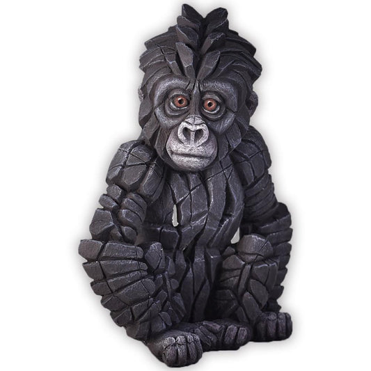 Baby Gorilla Figure Sculpture