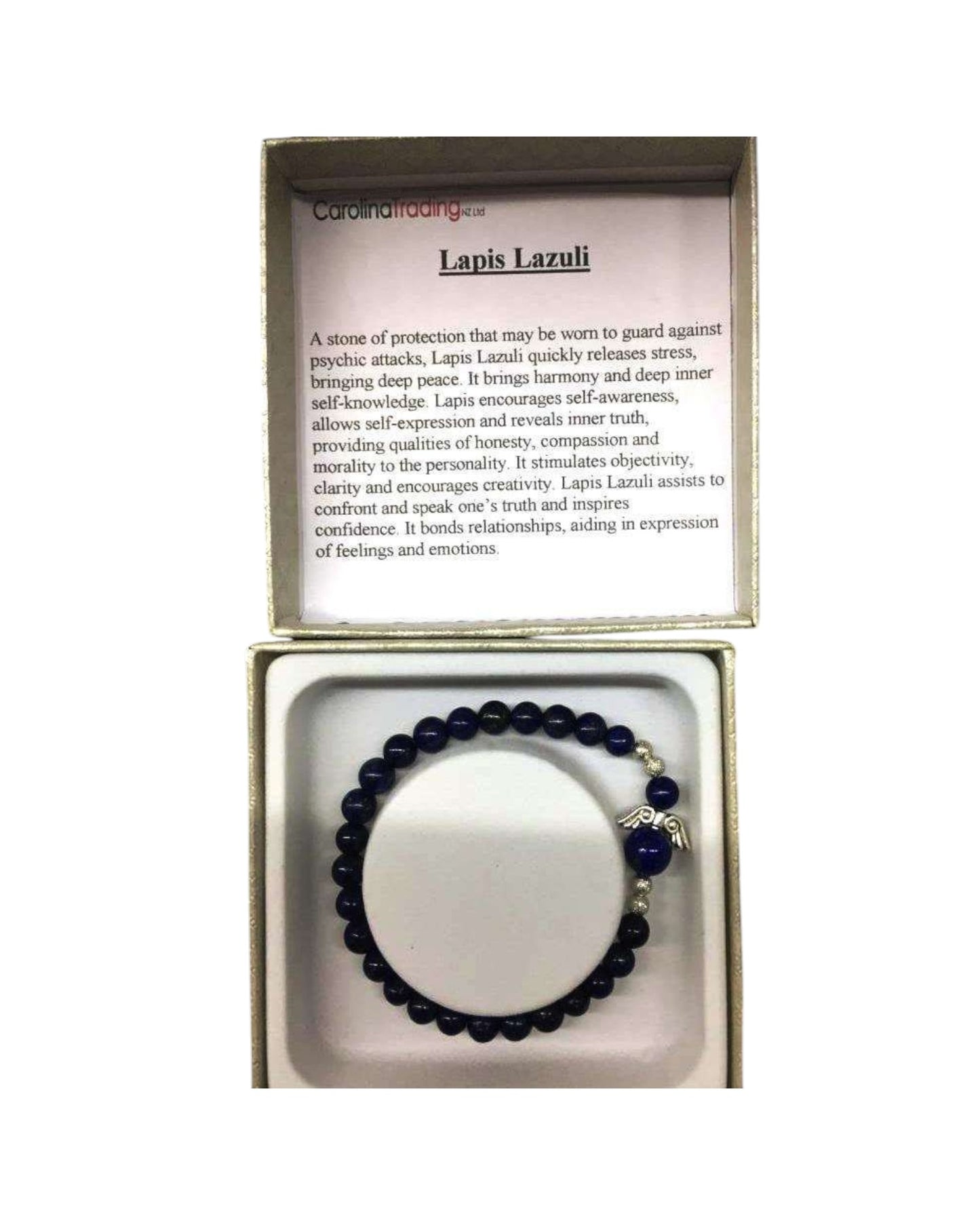 Lapis Lazuli bracelet - Angel