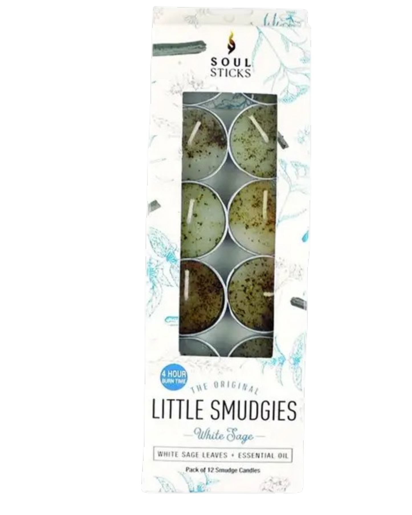 White Sage - Little Smudgies Teelight Candles