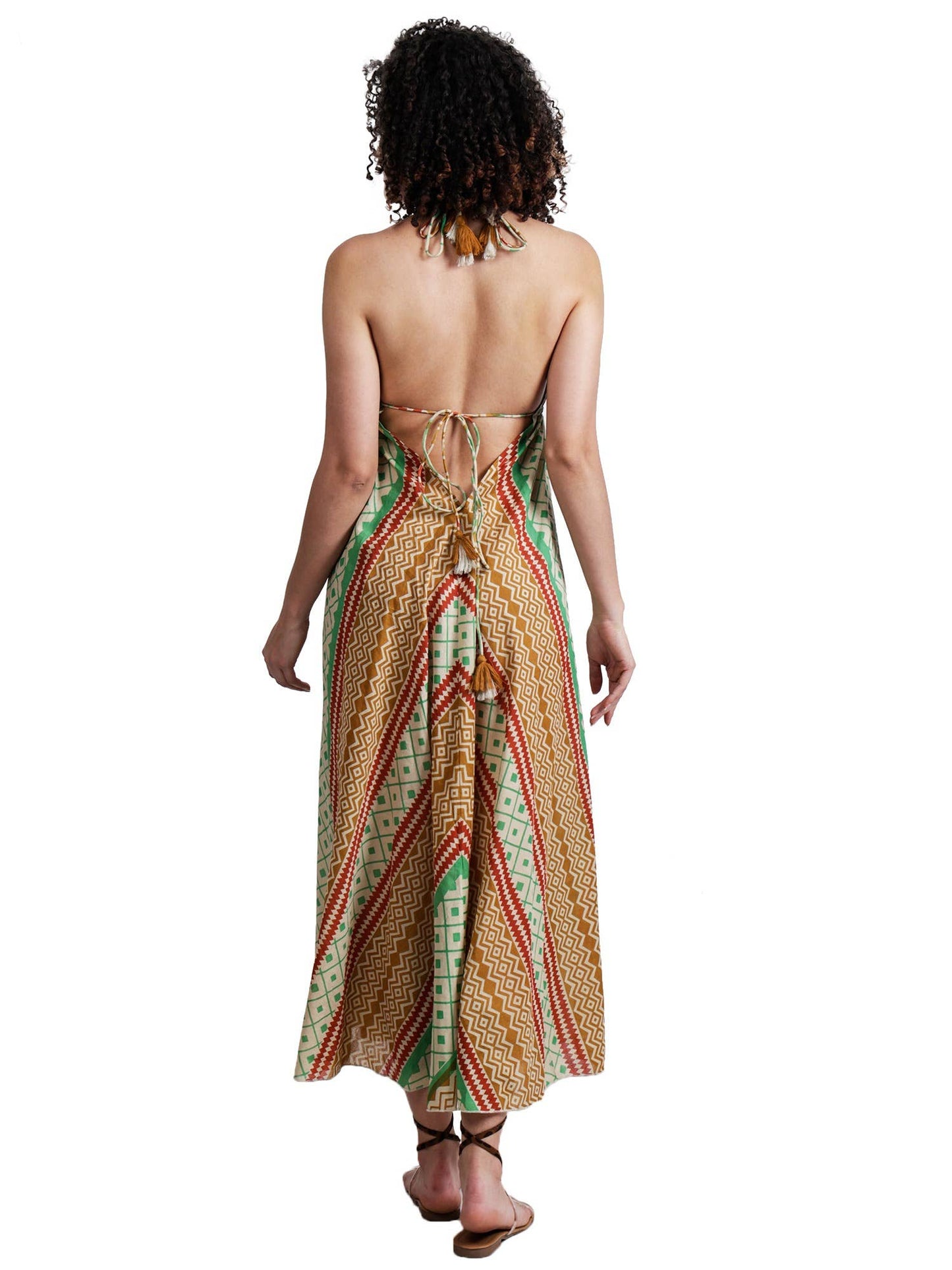 Tribal Art Print 100% Cotton Beach dress