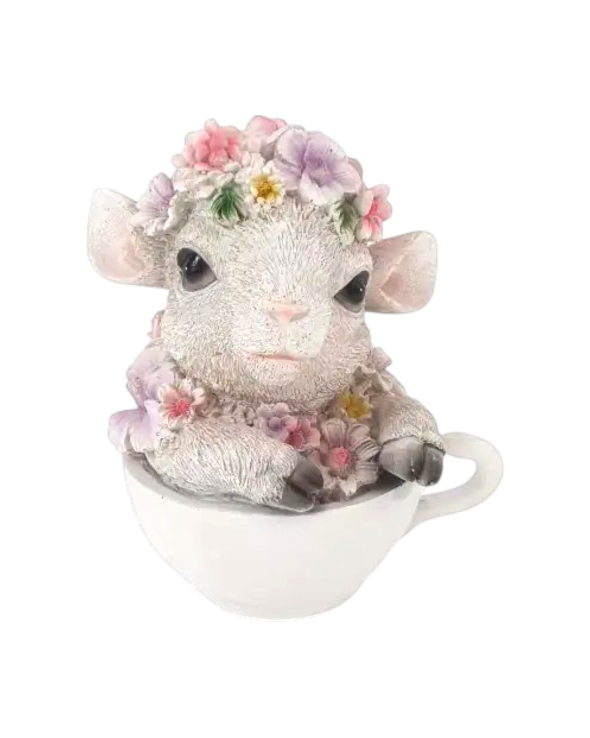 Floral Lamb Teacup