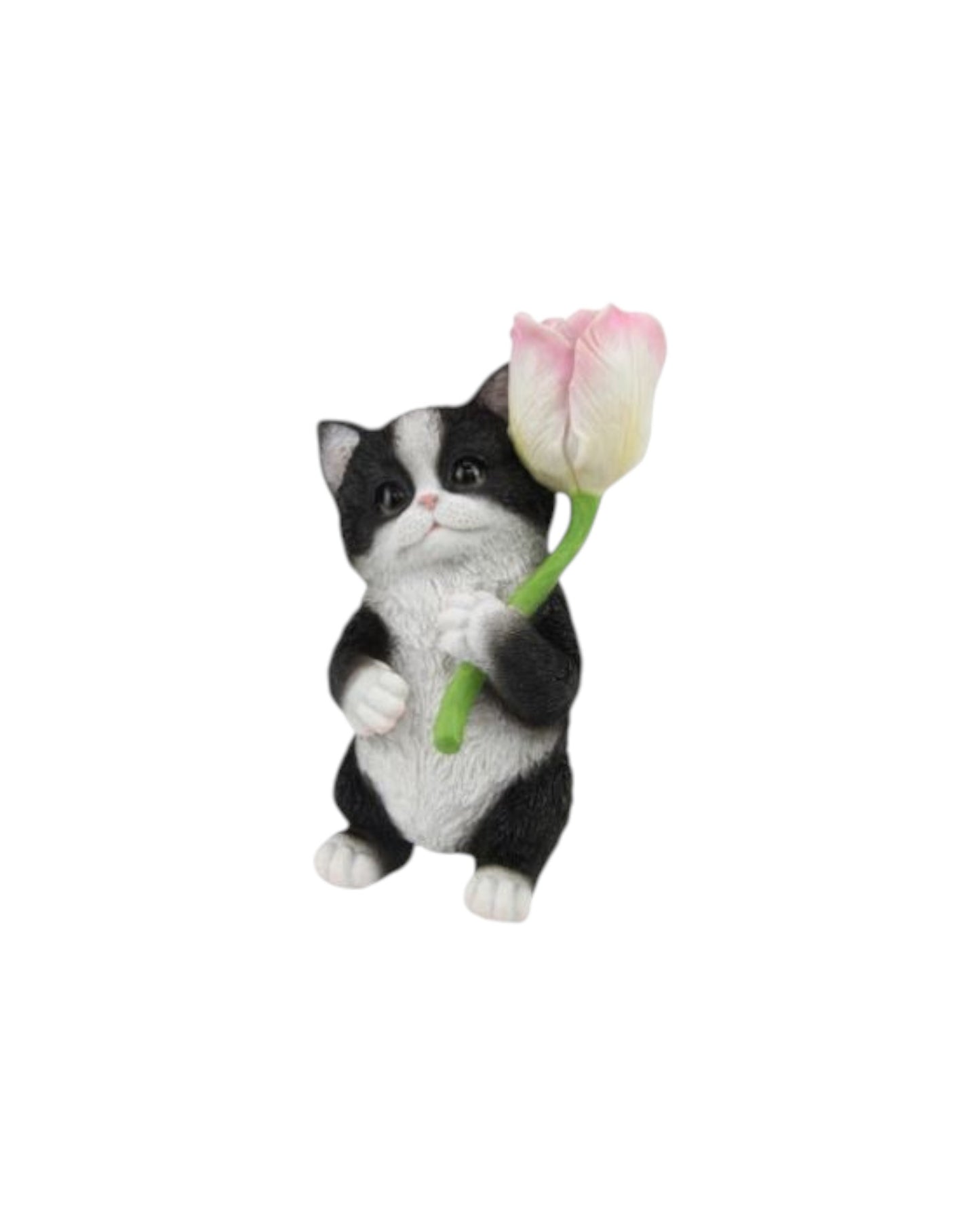Standing Kittens with Roses