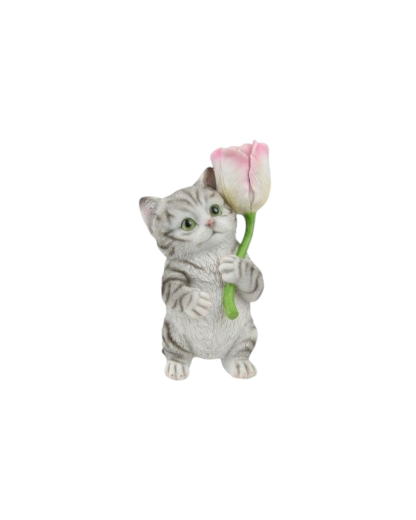 Standing Kittens with Roses