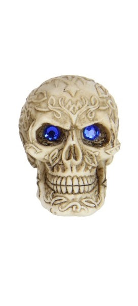 Skull with Colorfull Eyes