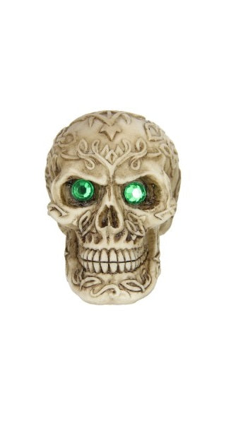 Skull with Colorfull Eyes