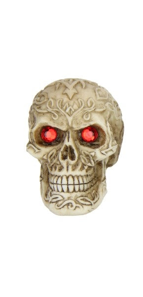Skull with Colorfull Eyes