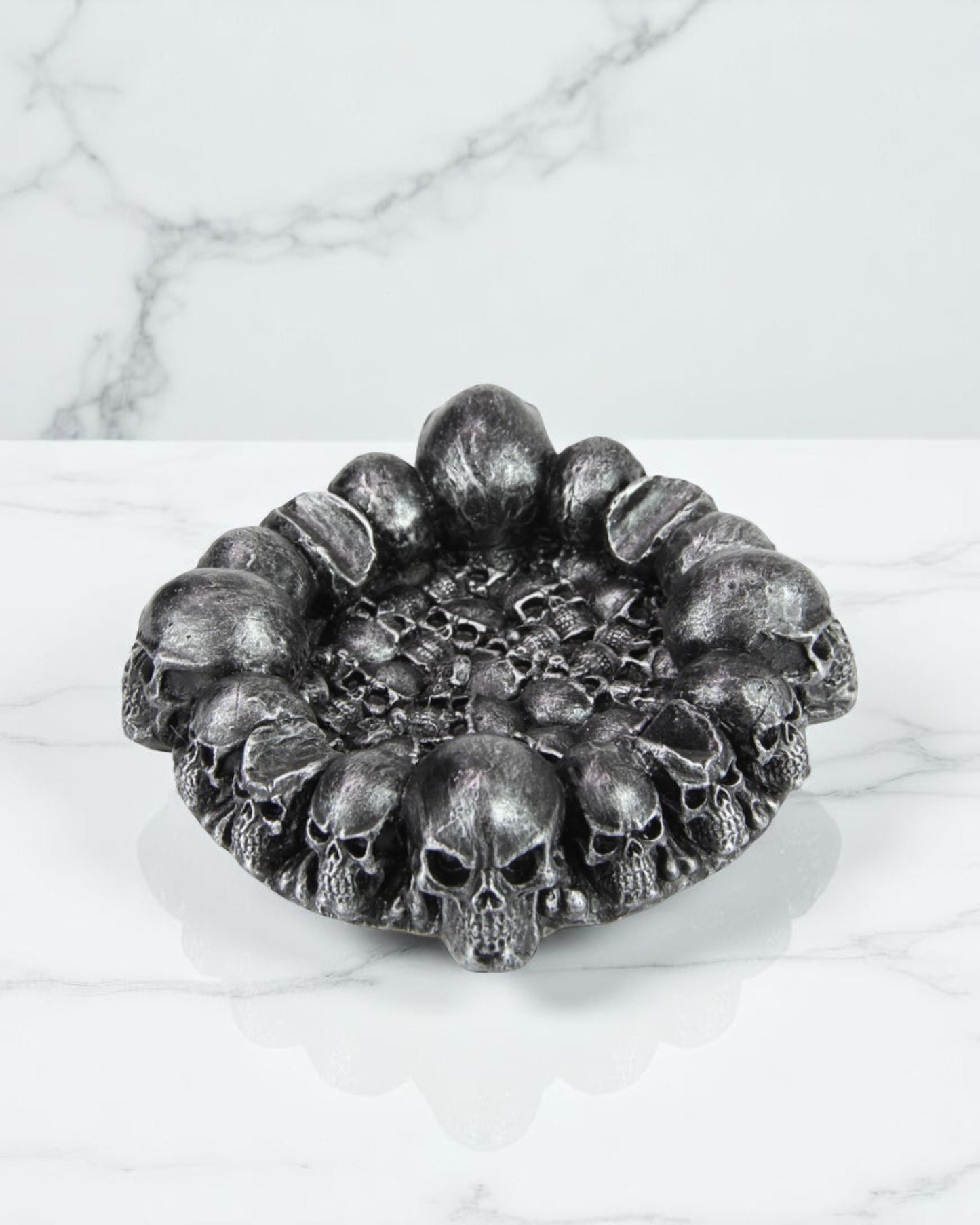 Antique Skull Ash Tray
