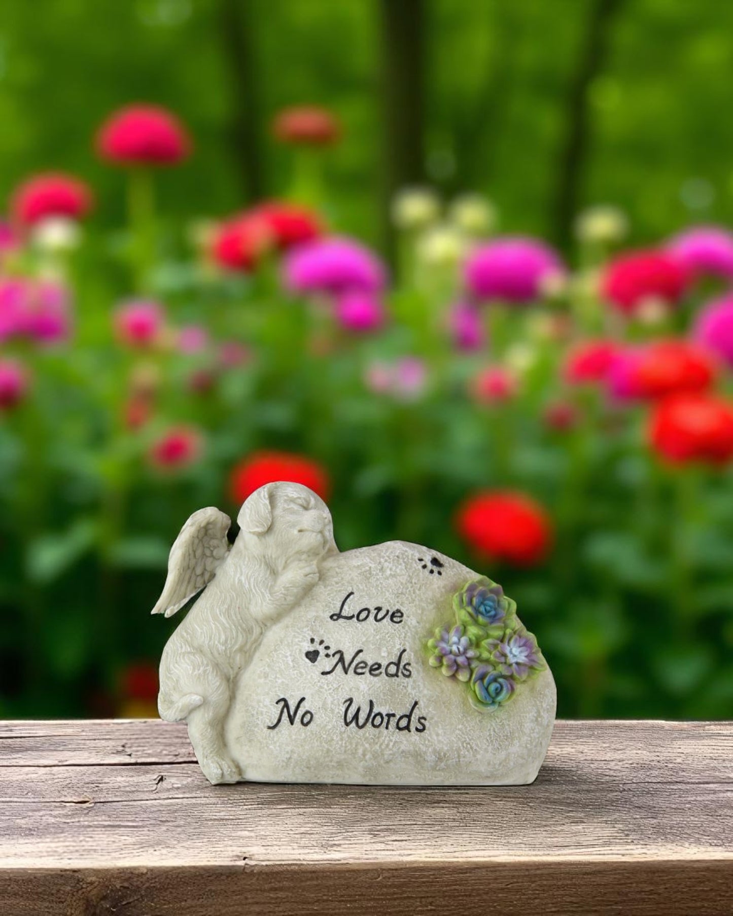 Memorial Dog Garden Plq
