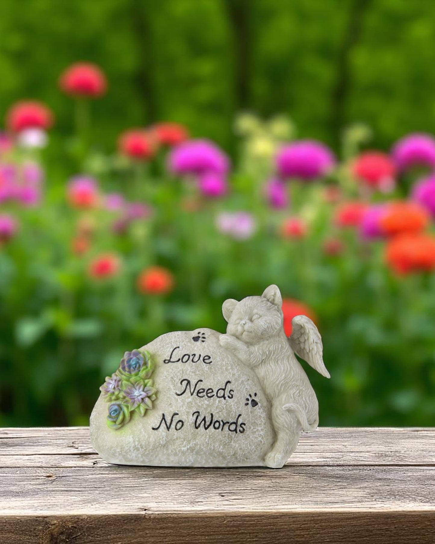 Memorial Cat Garden Plague