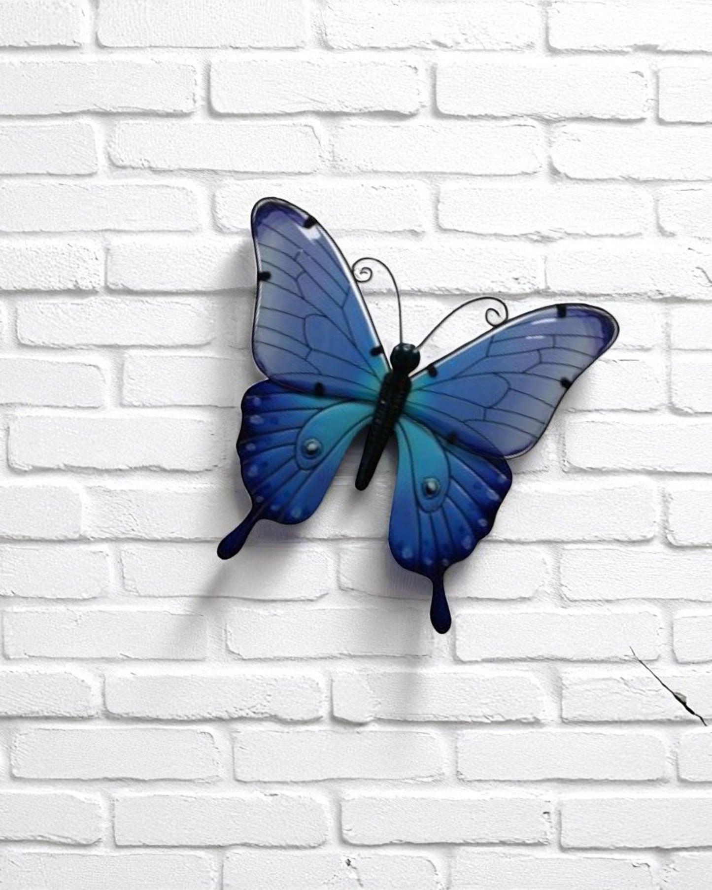 Metal/Glass ButterFly Wall Art