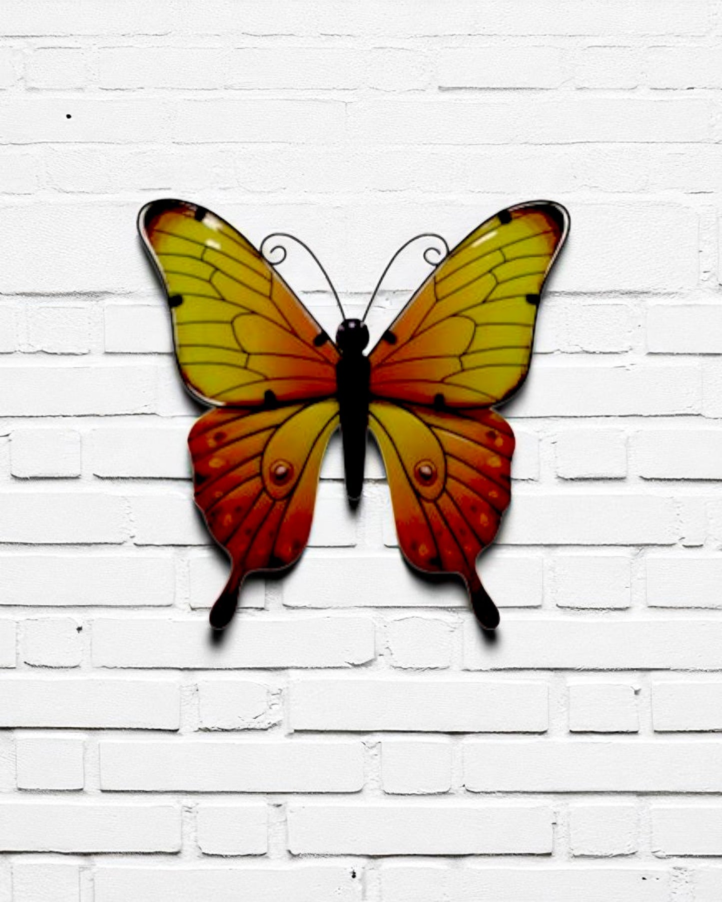 Metal/Glass ButterFly Wall Art