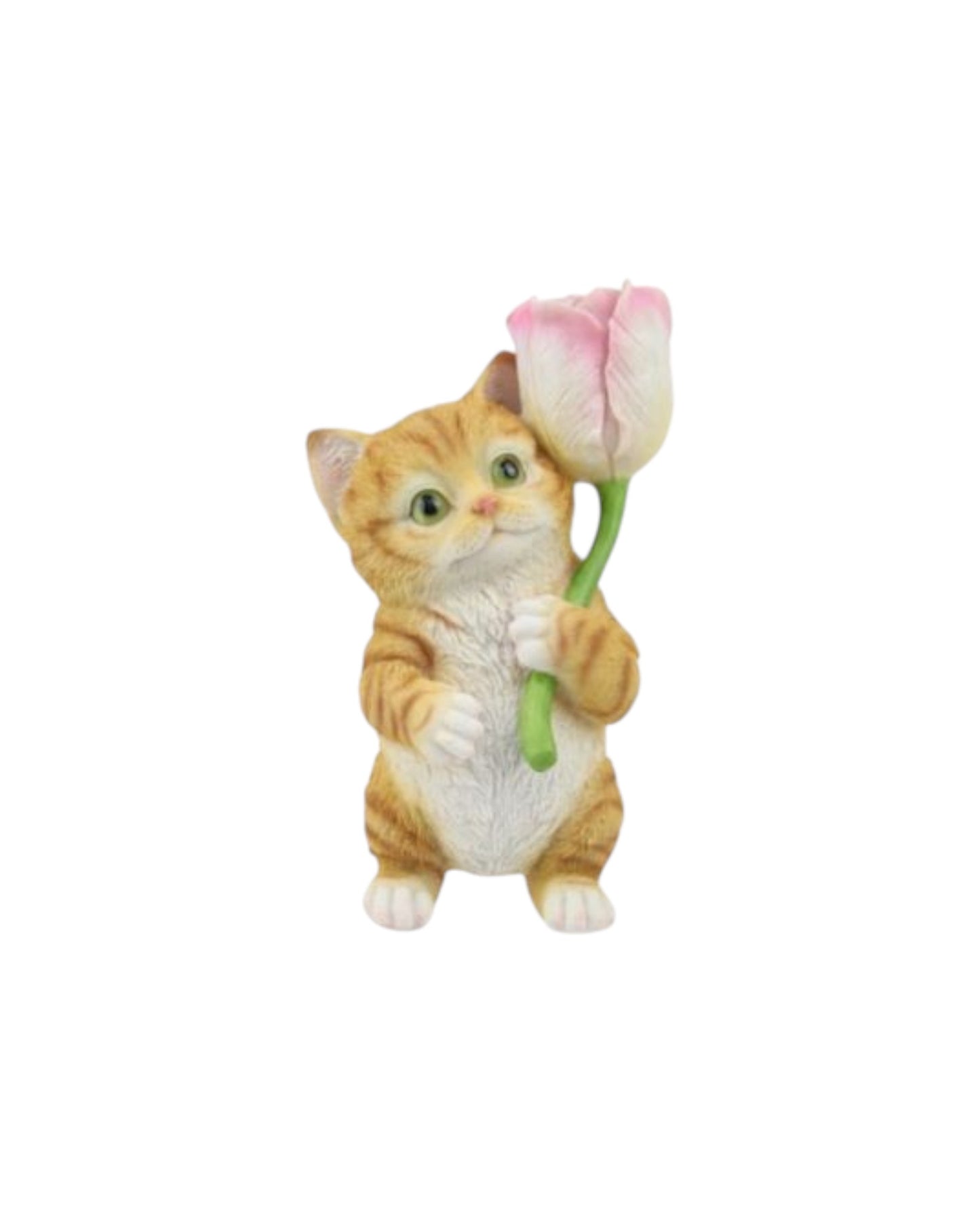 Standing Kittens with Roses