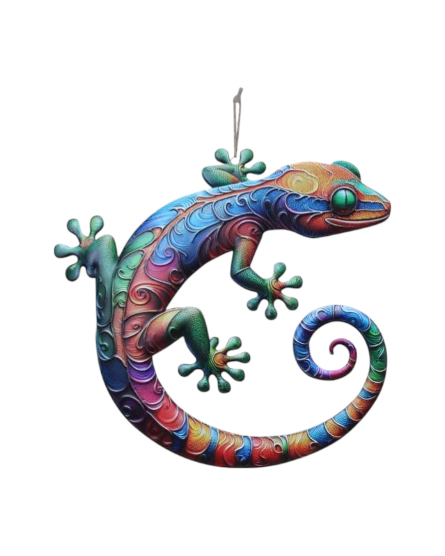 Metal Lizard Wall Art