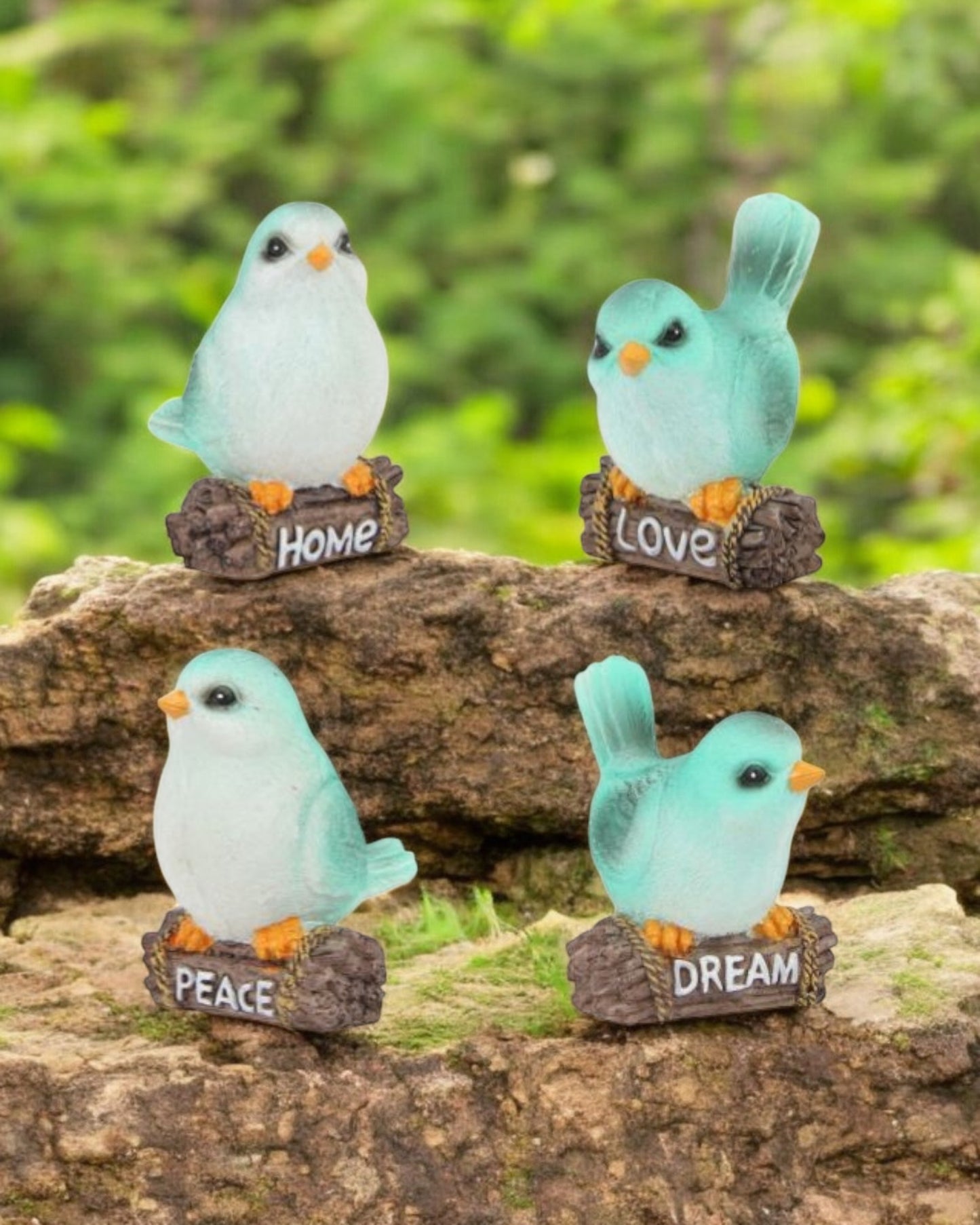 Inspiration Bird on Log