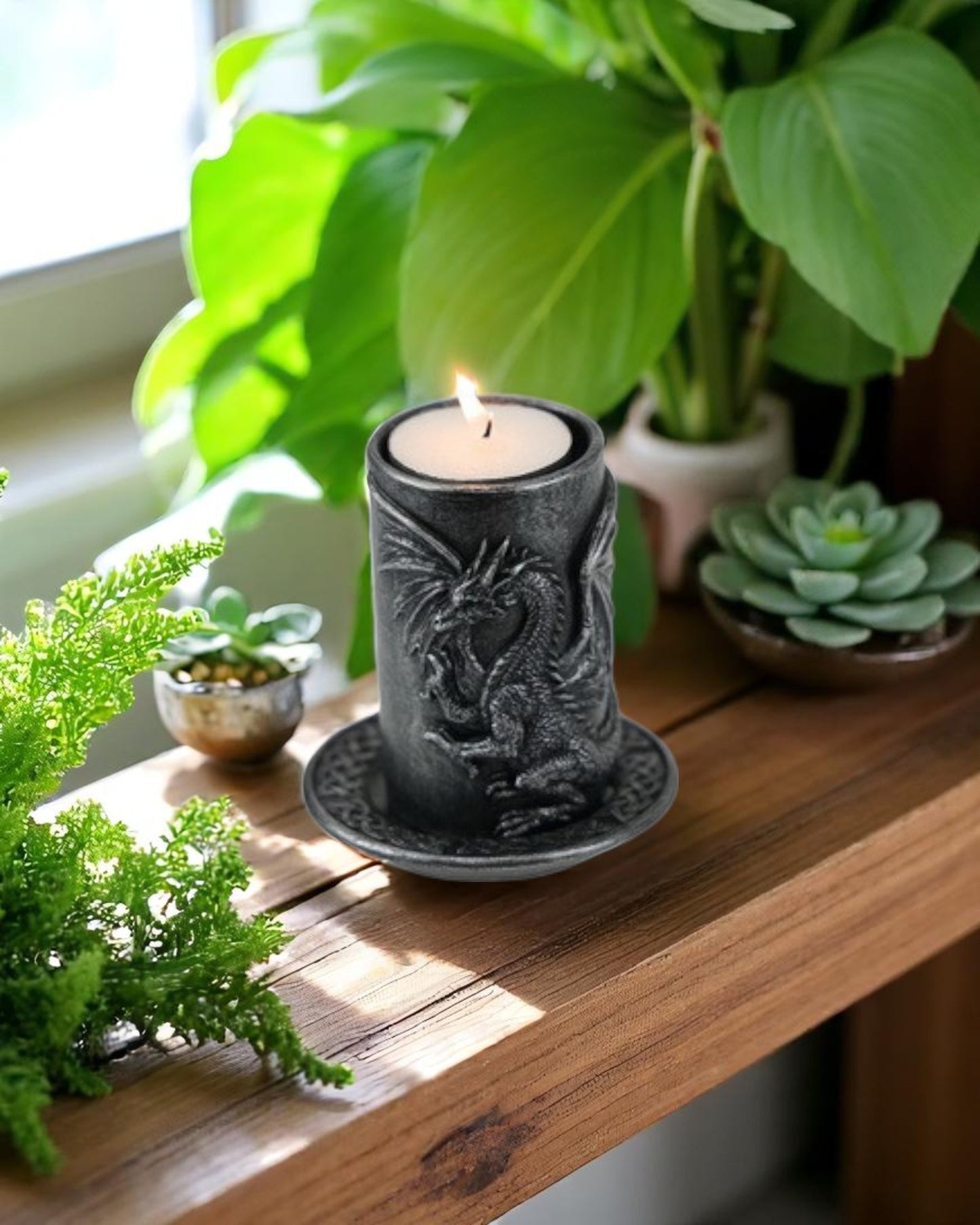 Dragon Tea Light Holder