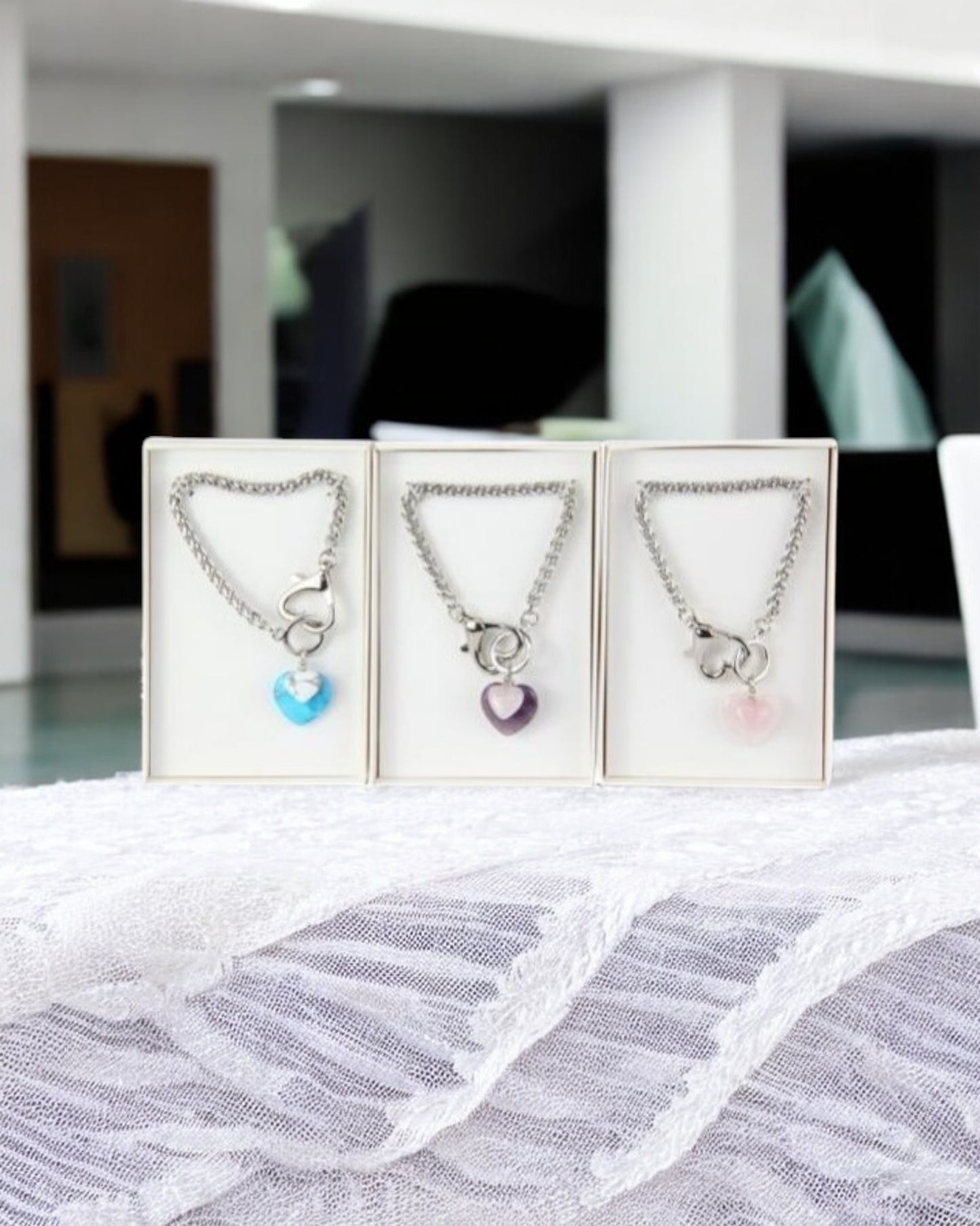 Heart GemStone Bracelets