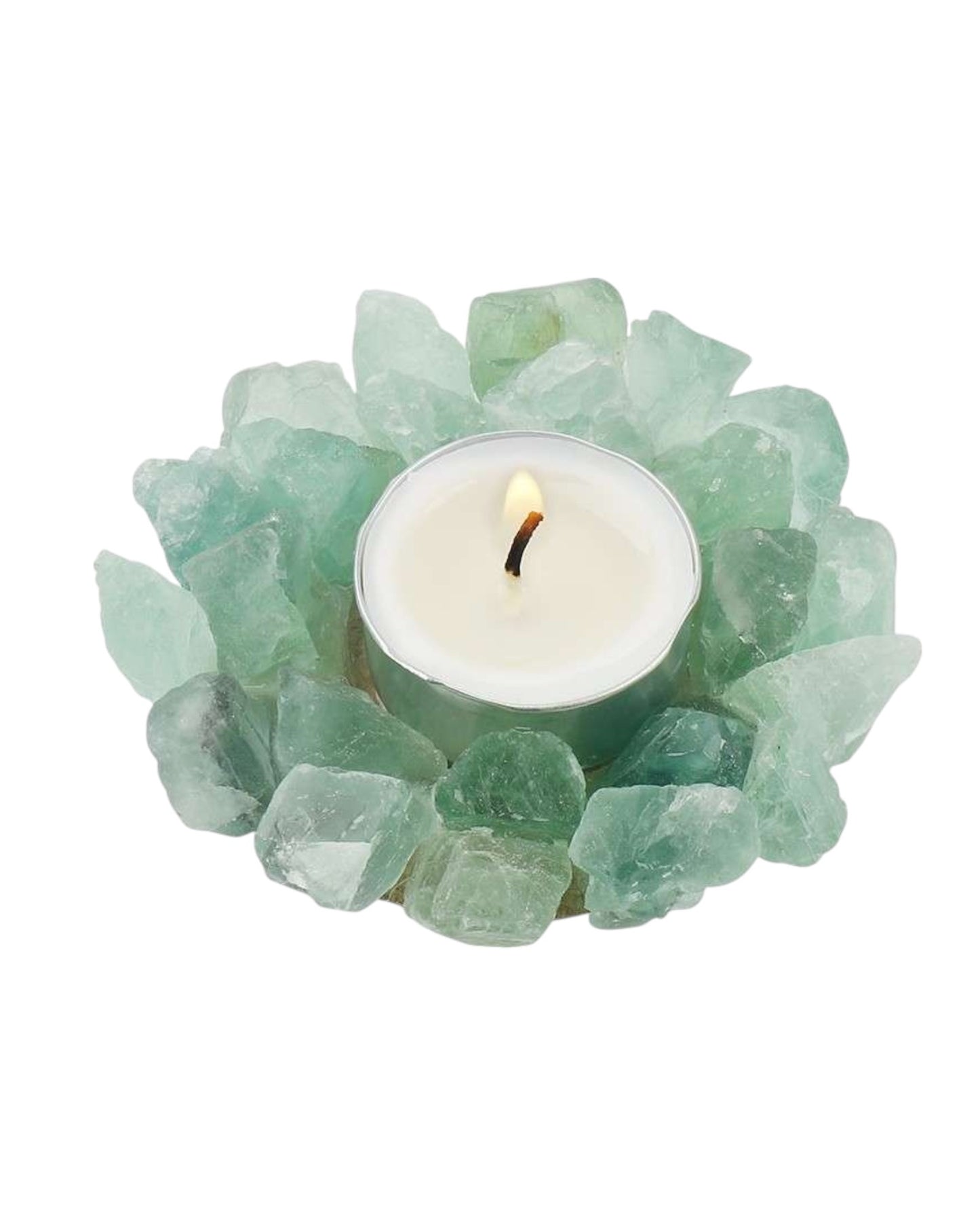 Crystal Gemstone Candle Holders