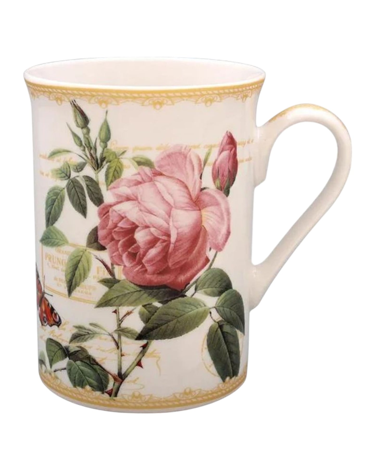 Redoute Rose Mug