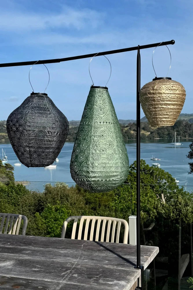 Lumiz Outdoor LED Solar Lantern - Jar 30cm