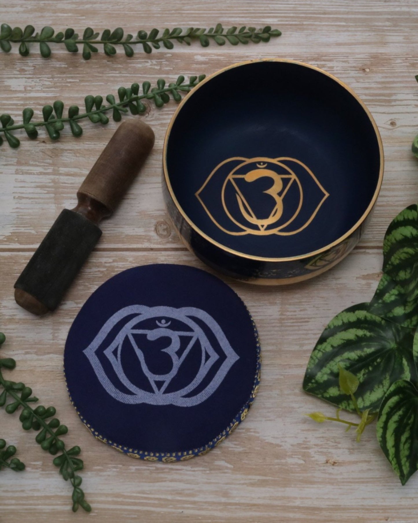 SINGING BOWL - Gift Set Navy Blue 12.5cm