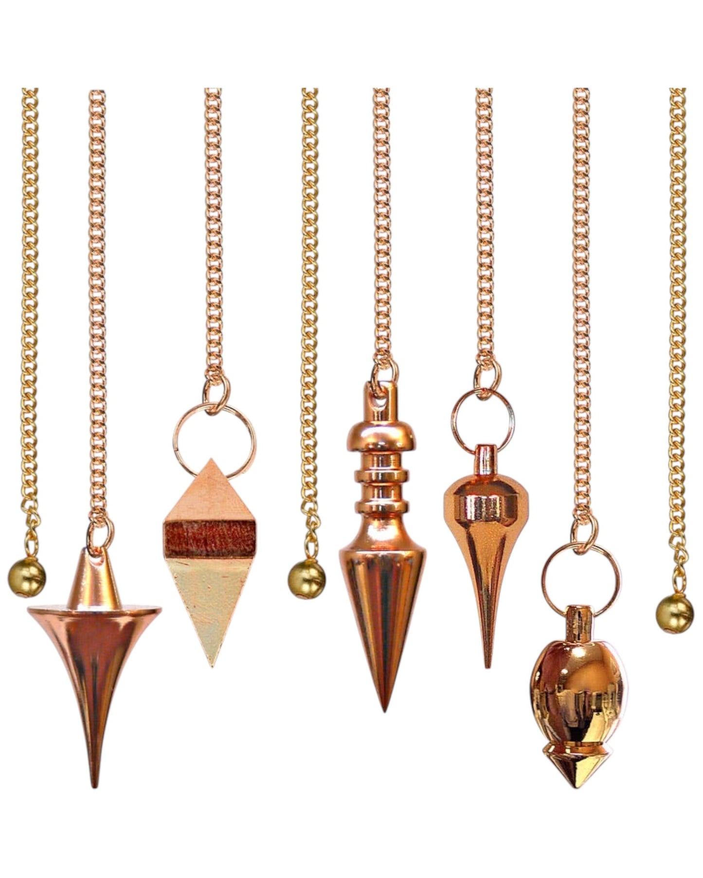 Metal Pendulum Pro Assorted Shapes Copper (Each)