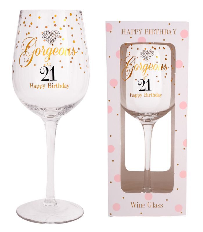 21 Wine Glass