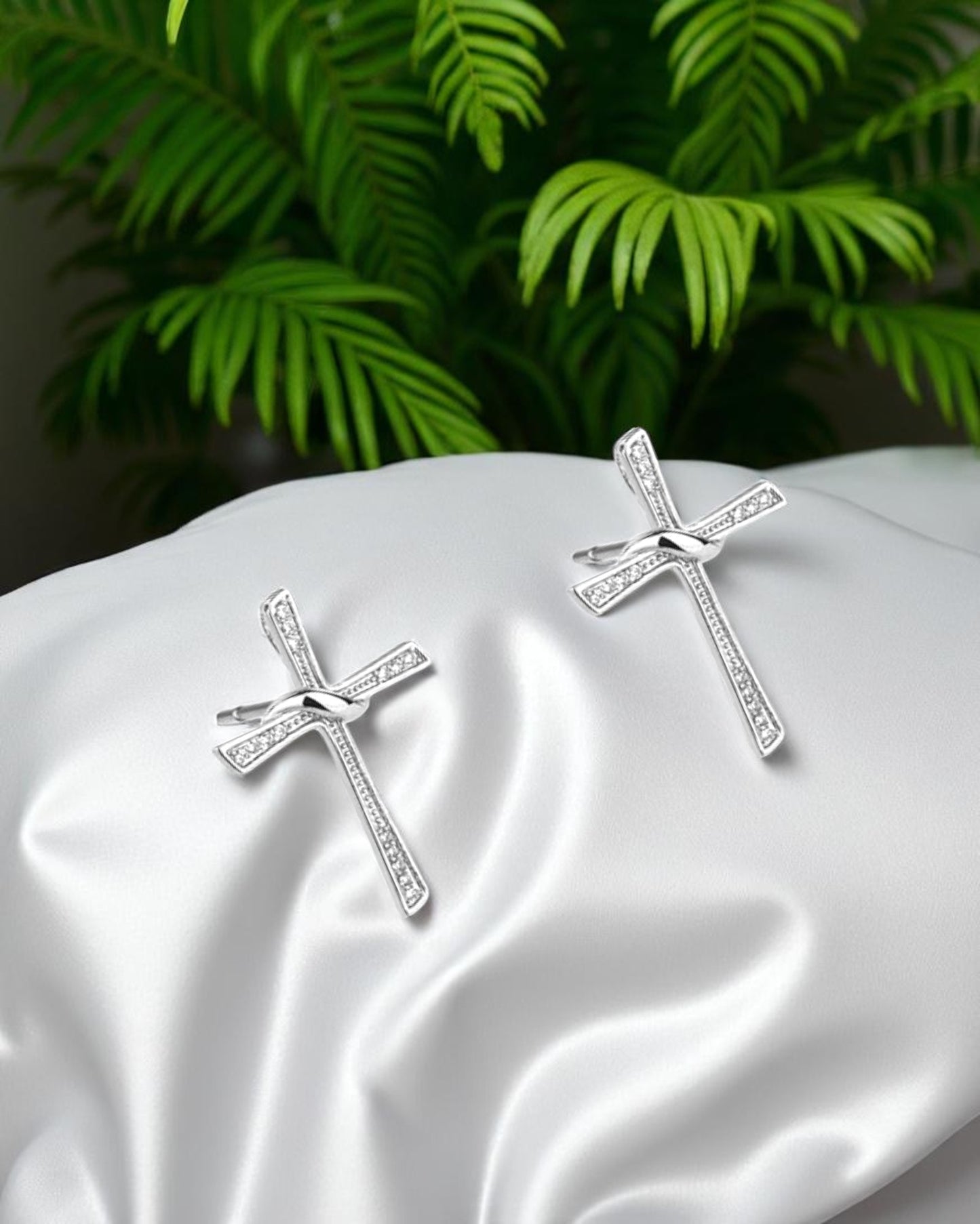 Grace Cross Earrings