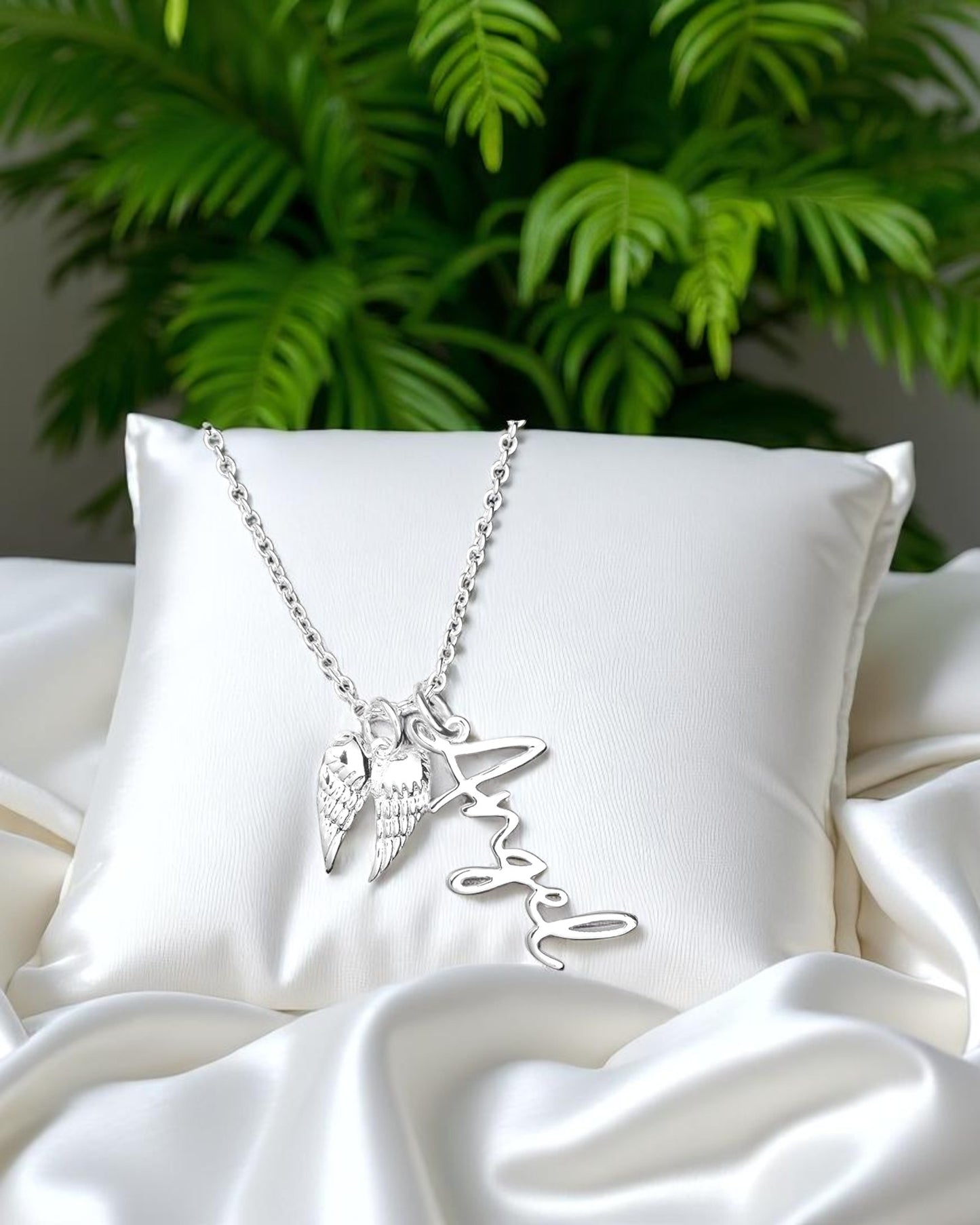 Grace Angel with Wing Necklace