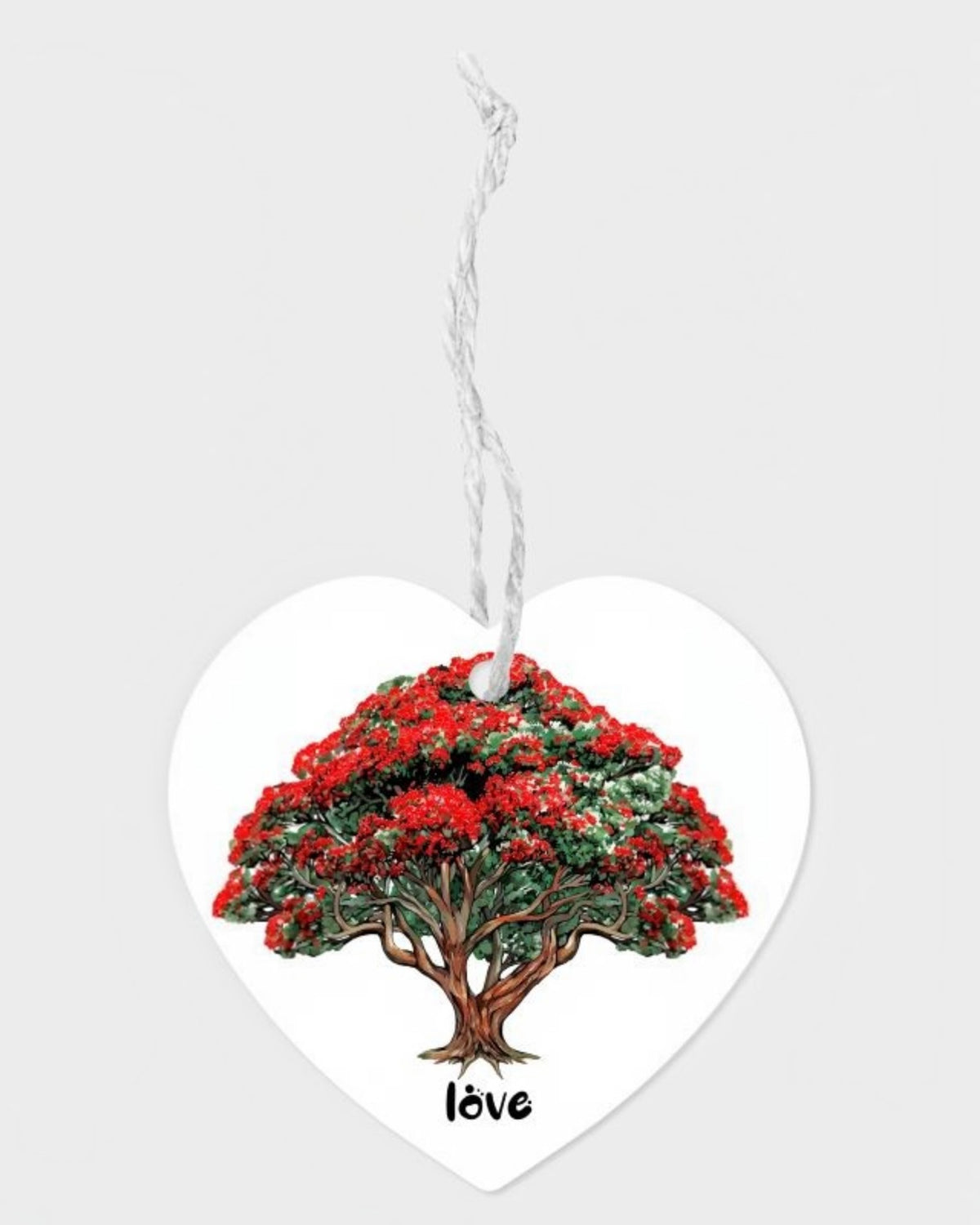 Ceramic Heart Tree of Life - Love