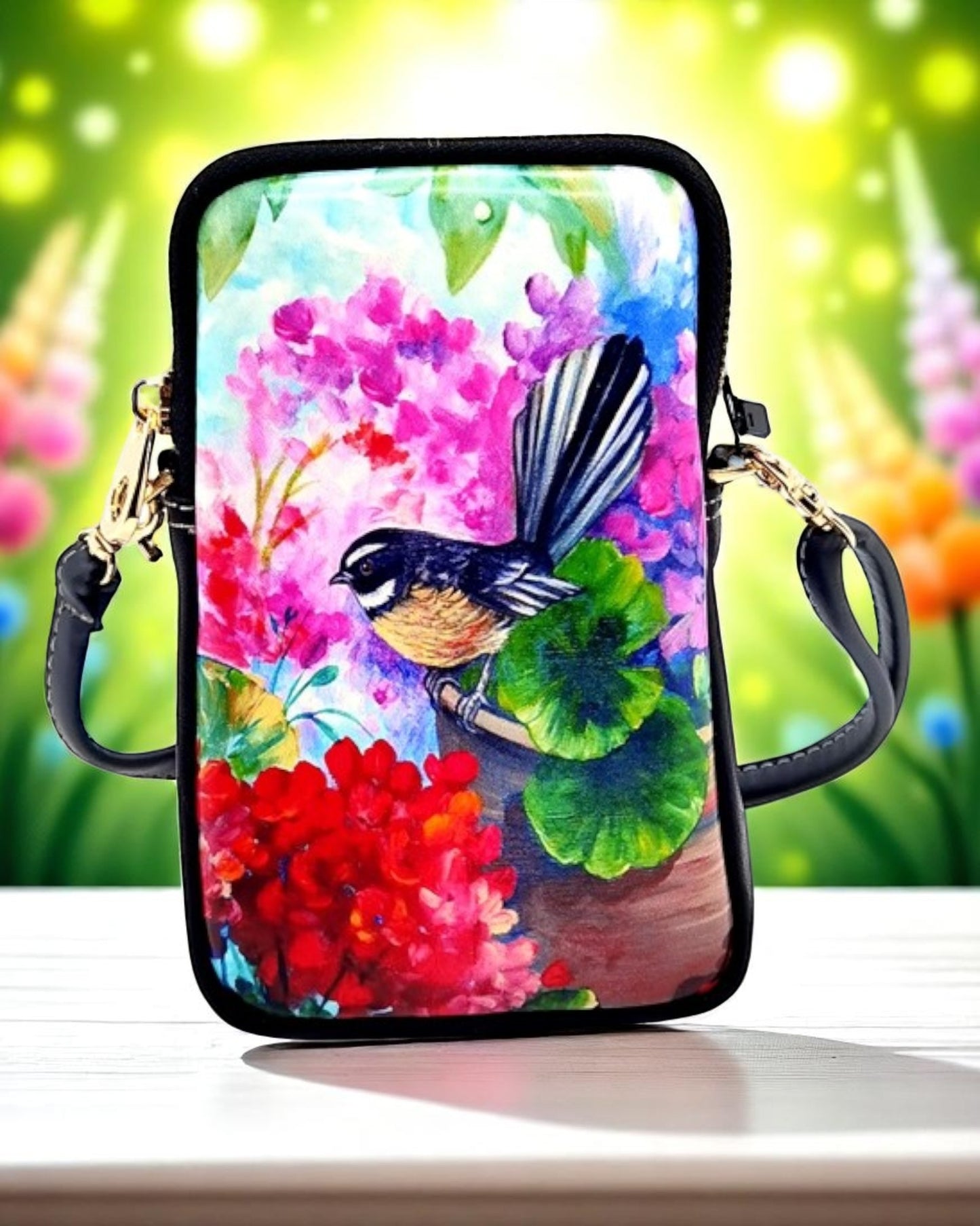 Fantail Garden - Cell Phone Bag