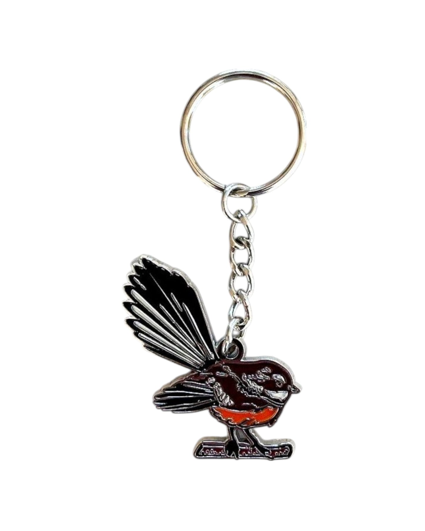 Metal Keyring Fantail