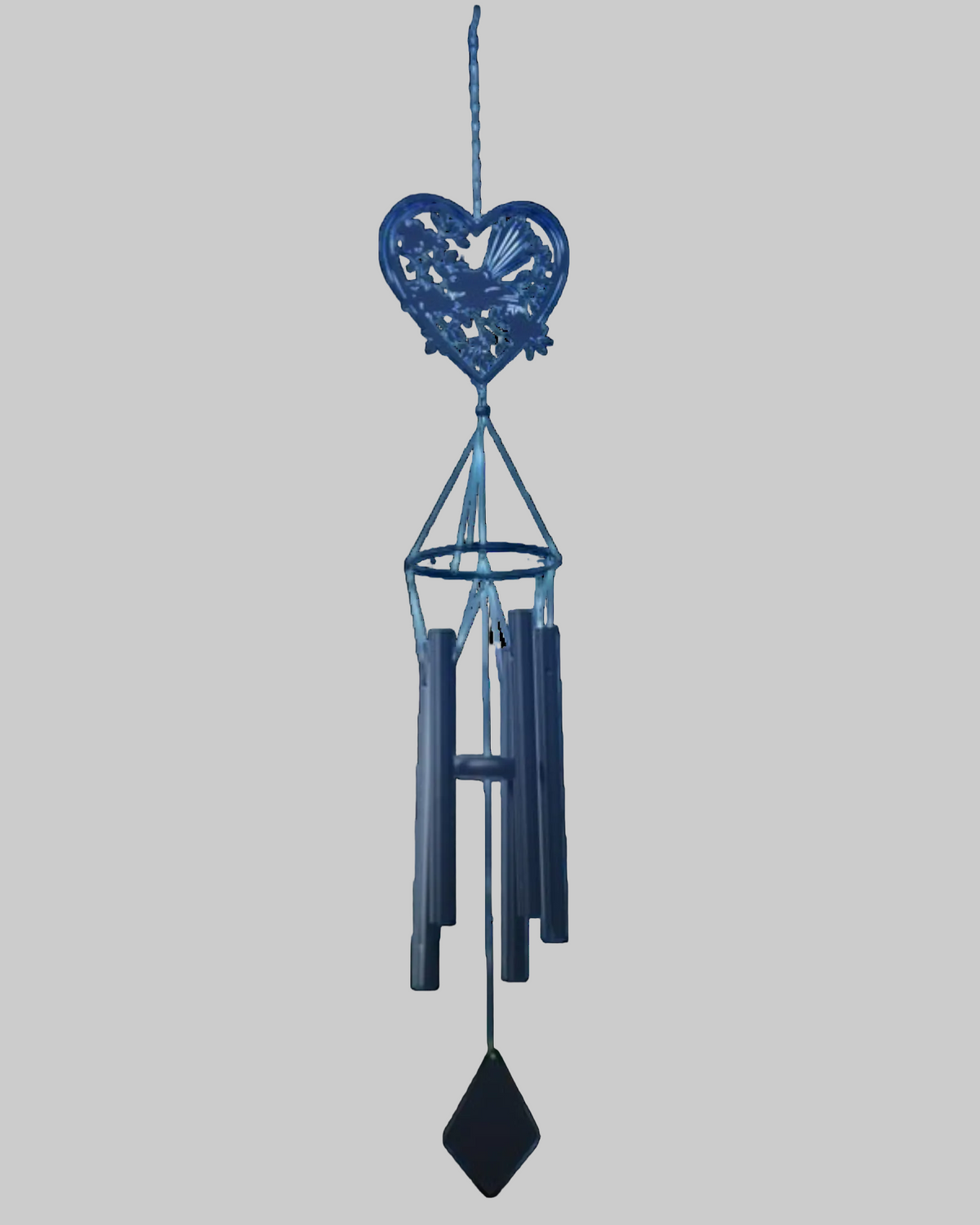 Fantail - Heart Wind Chime 90cm