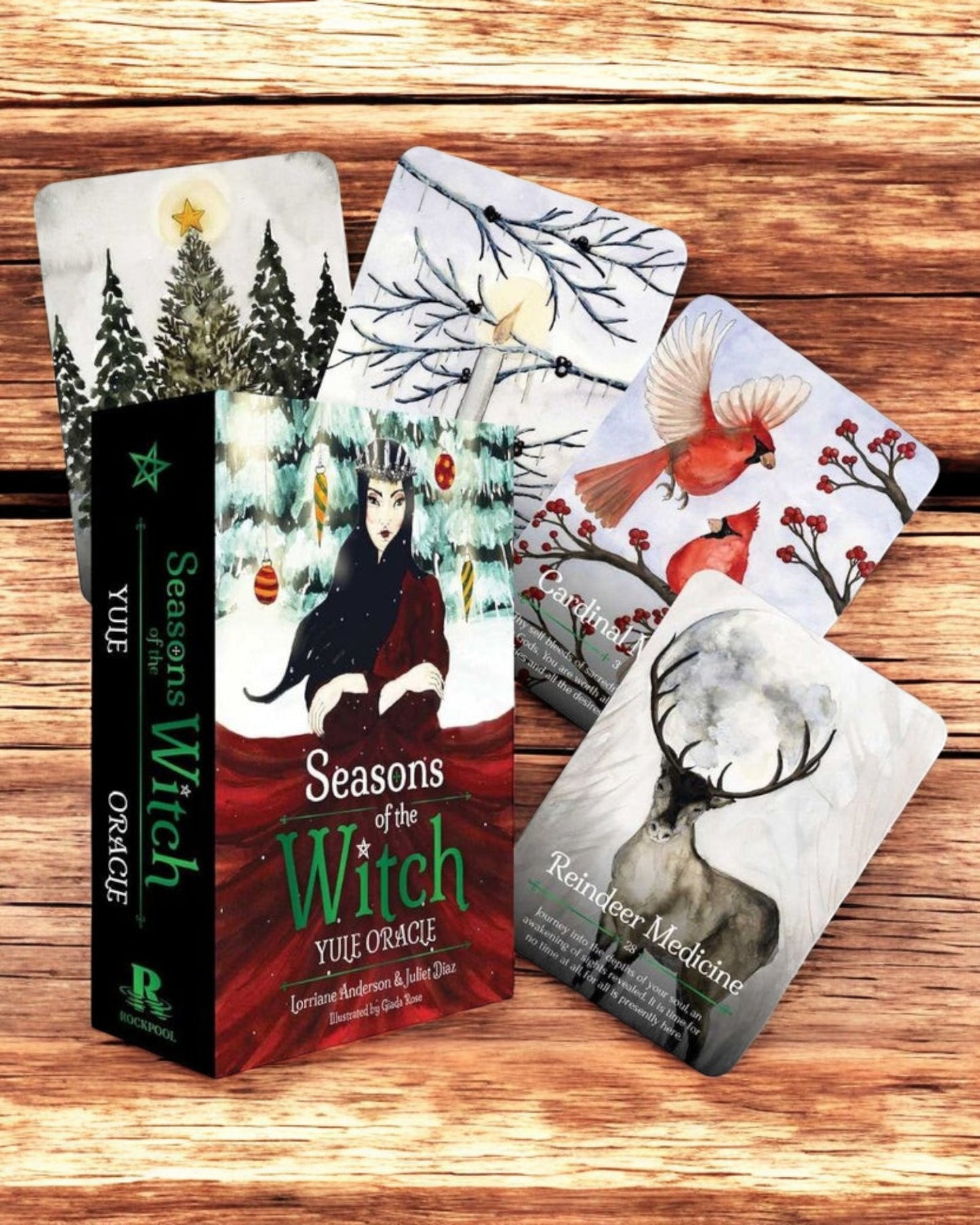 Seasons of the Witch: Yule Oracle cards