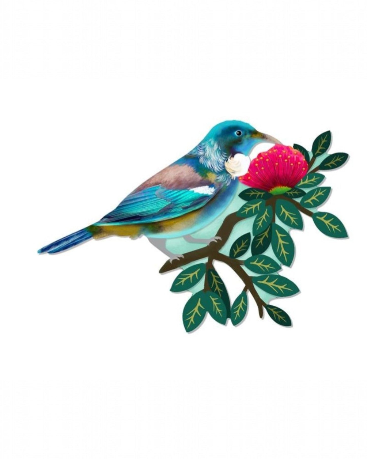 NZ Native Magnet Tui