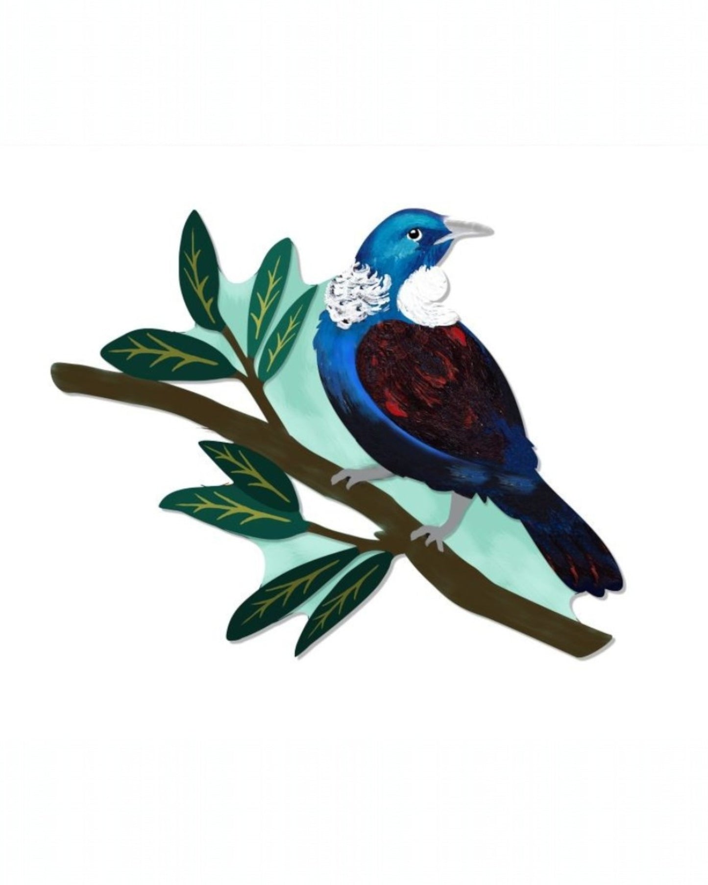 NZ Native Magnet Tui