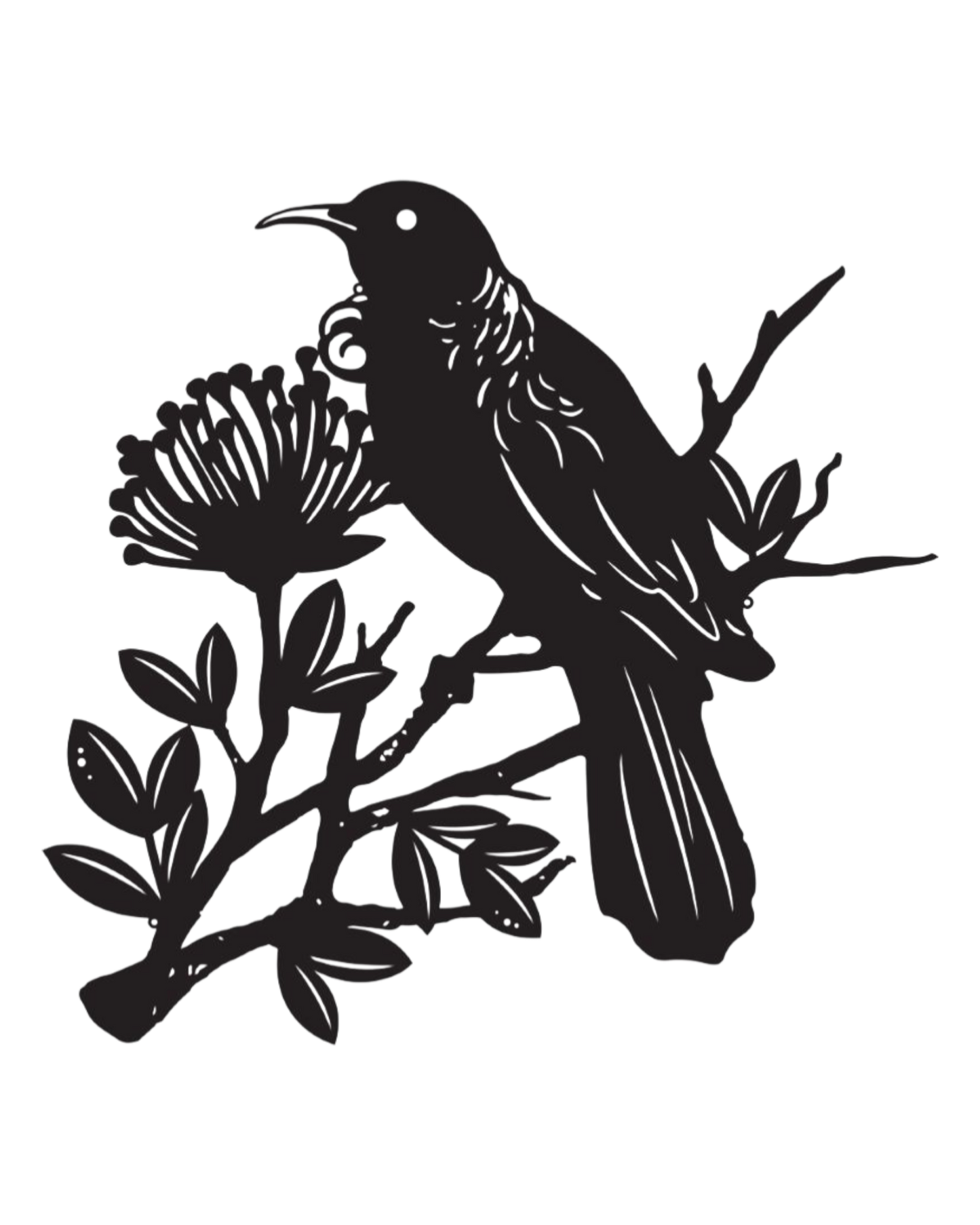 11.5cm Magnet NZ Bird Tui