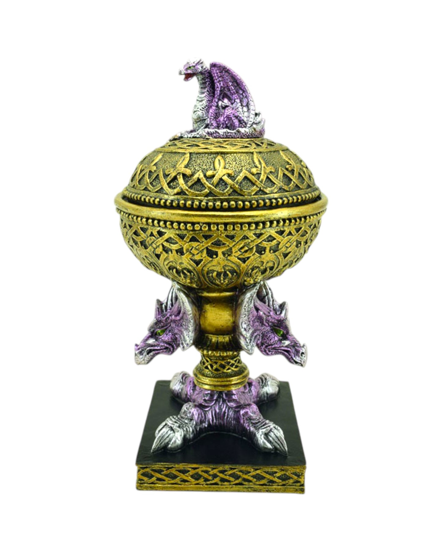 Dragon Trinket Box Purple