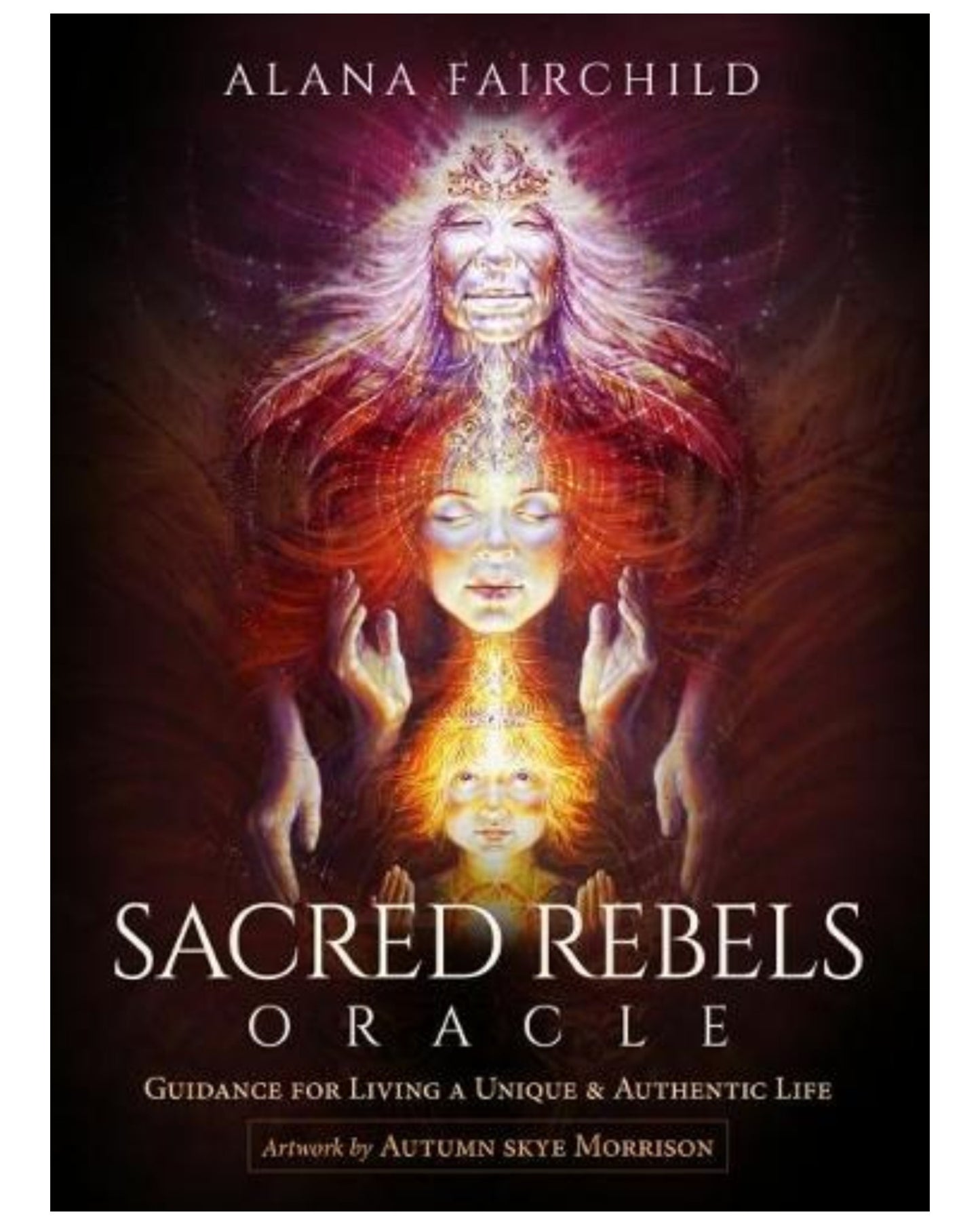 Sacred Rebels Oracle Card Deck Borderless Edition