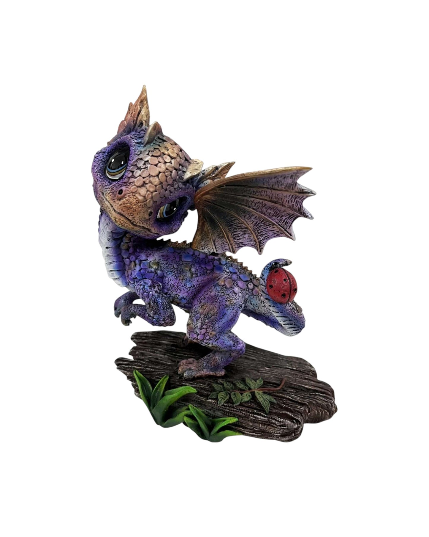 Purple Dragon with Lady Bug