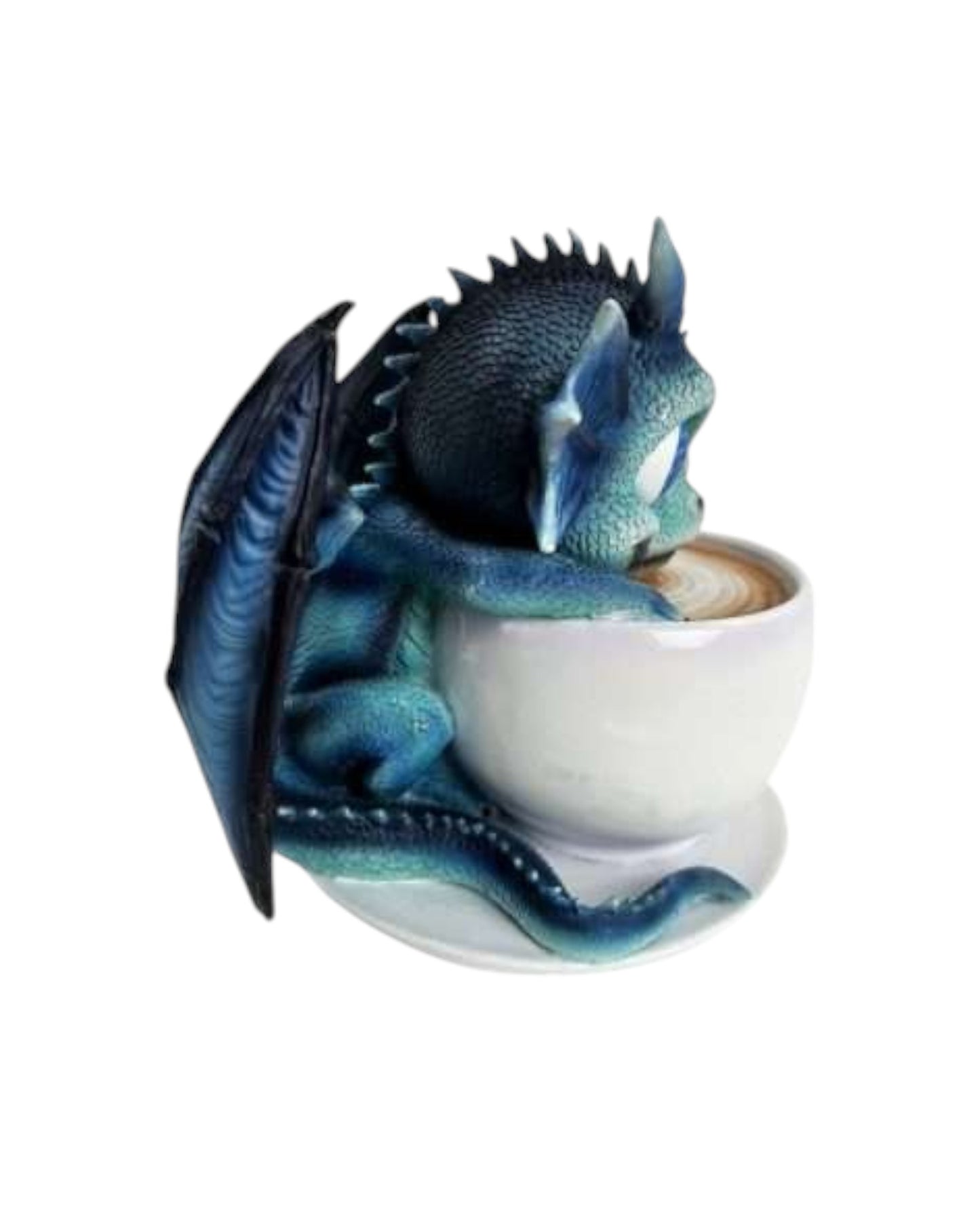 Cute Blue Dragon on Coffee Mug