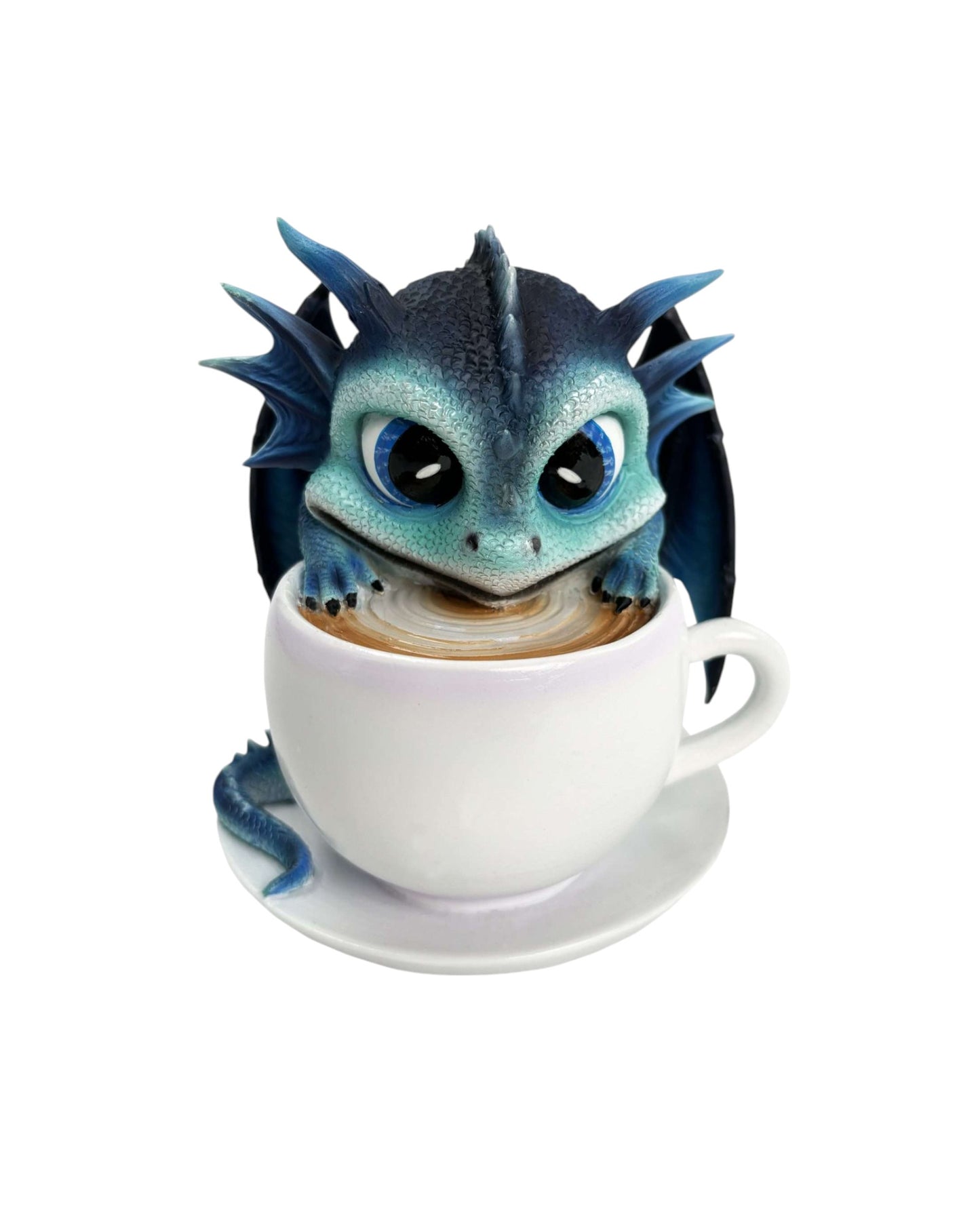 Cute Blue Dragon on Coffee Mug