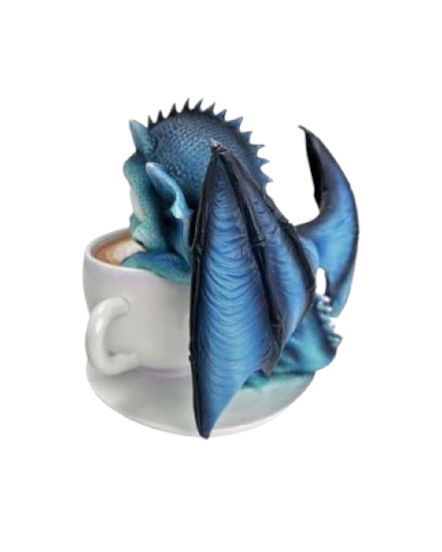 Cute Blue Dragon on Coffee Mug