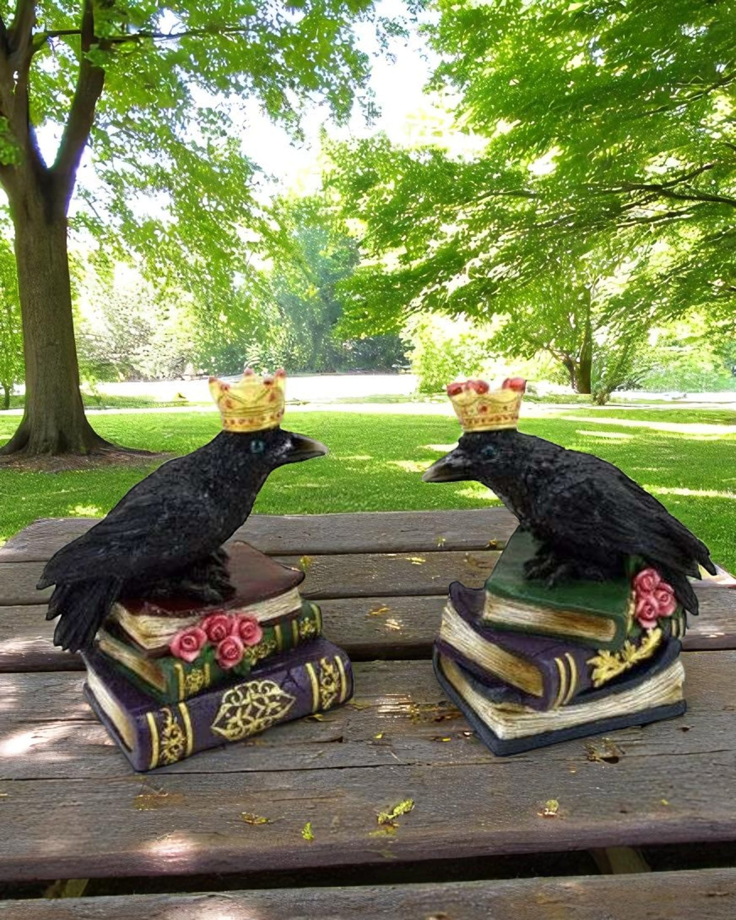 Crowned Crow on Books