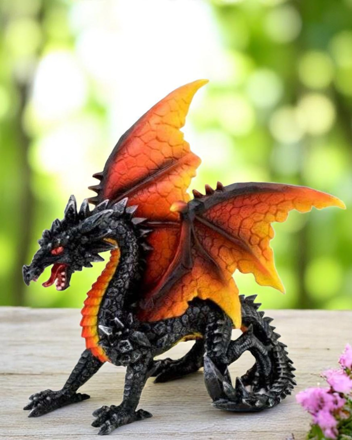 Dark Legends Protector of the Night Obsidian Fire Dragon