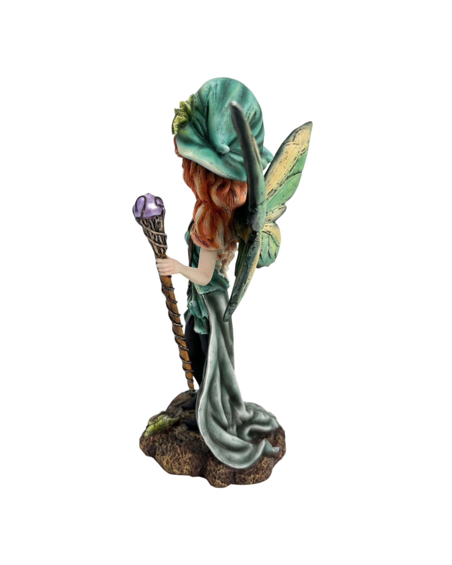 Green Fairy with Magic Wand