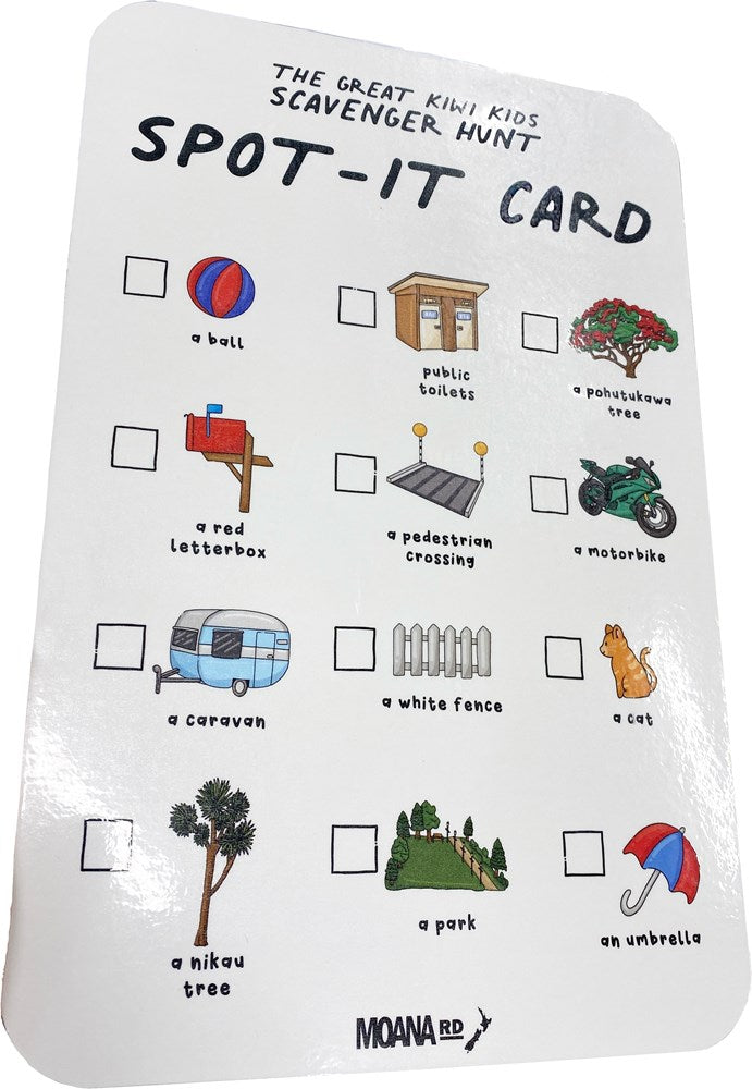Kiwi Kids Scavenger Hunt