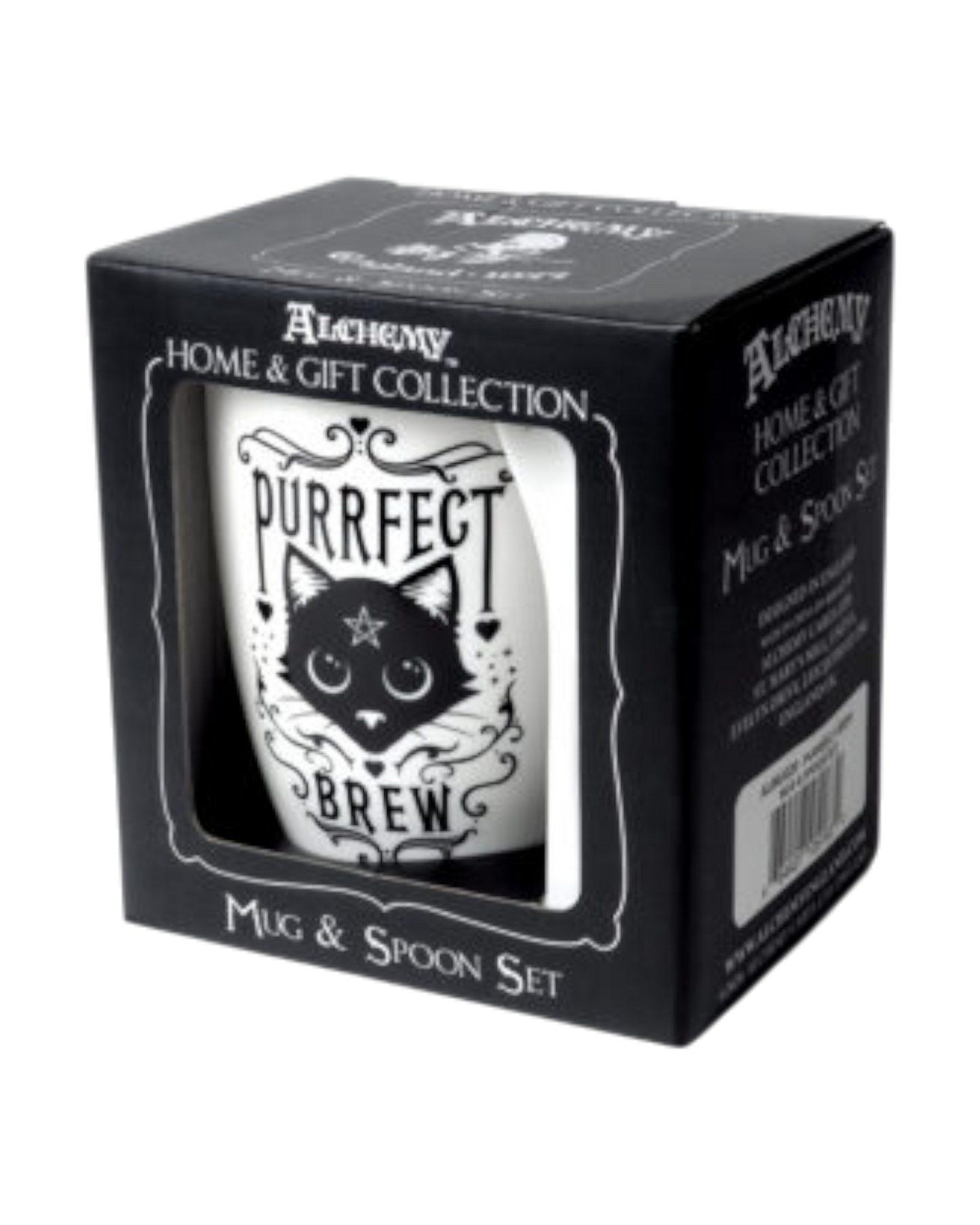 Purrfect Brew - Mug & Spoon