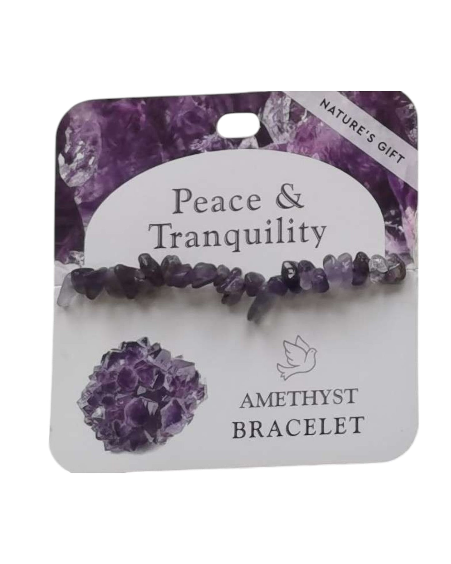 Amethyst- Peace & Tranquility Bracelet