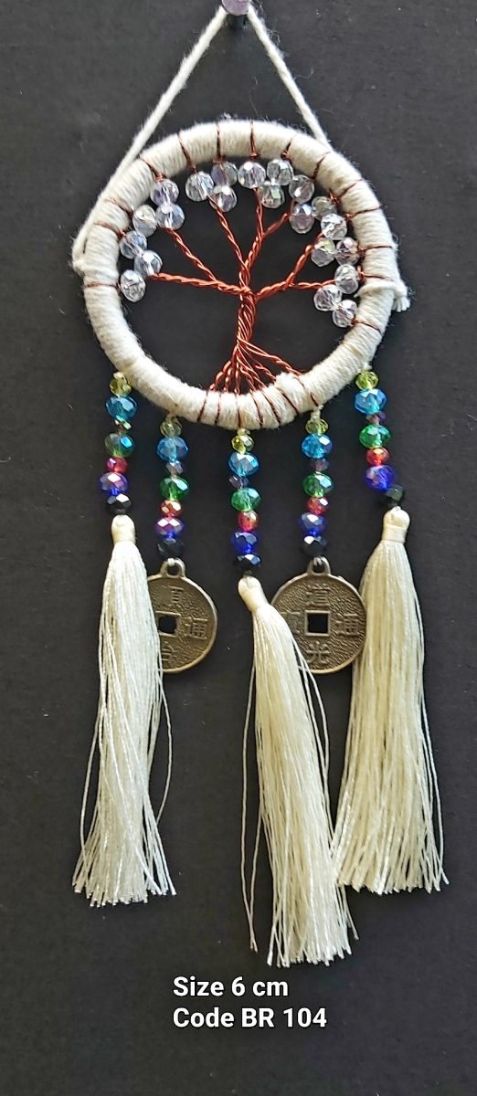 Dreamcatcher Tree of Life with Feng Shui Coins
