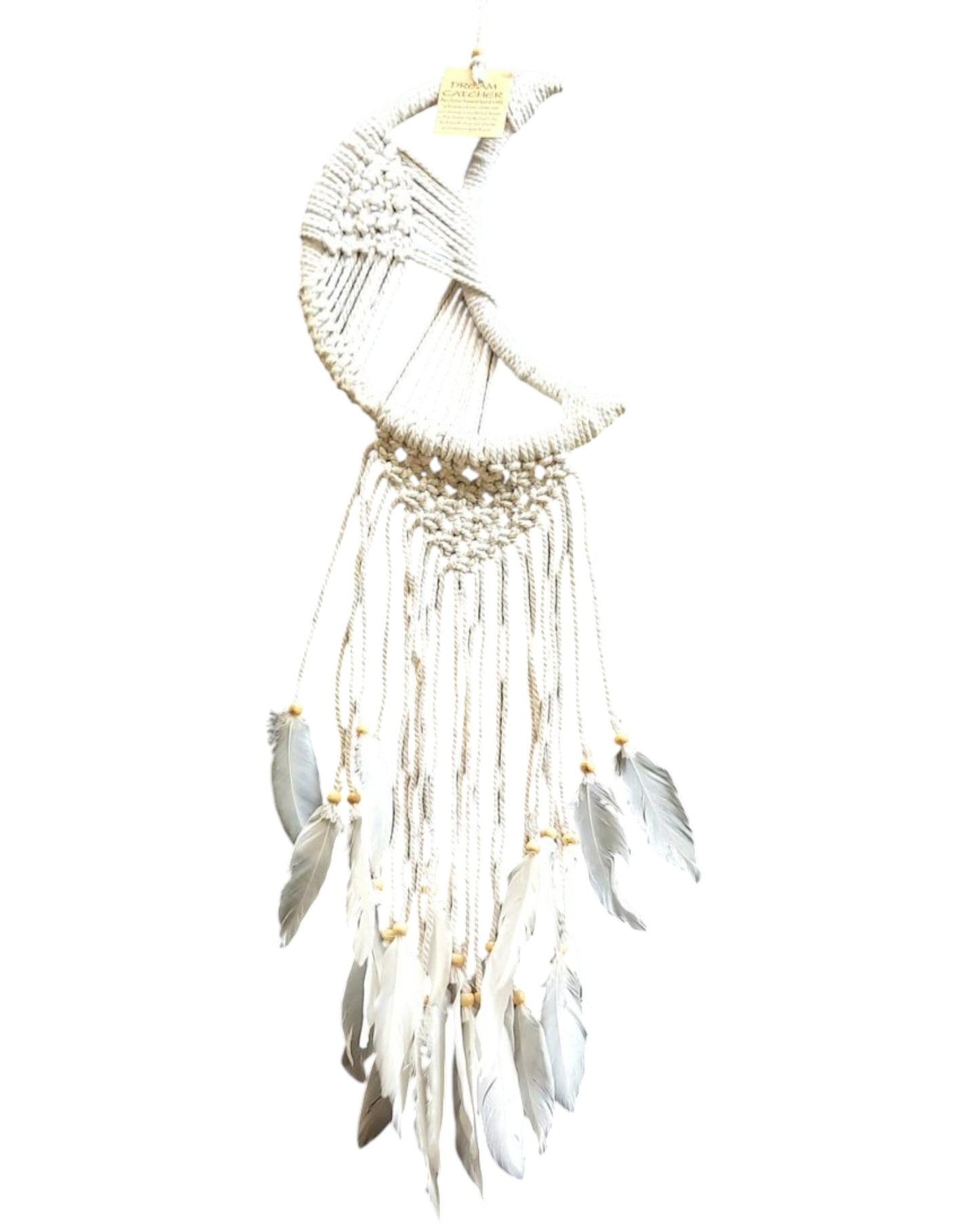Dreamcatcher White Moon